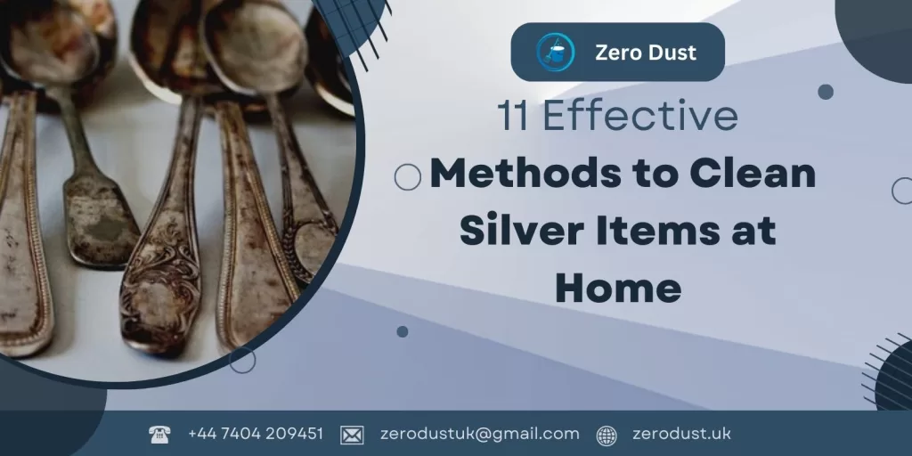 How to clean on sale silver at home